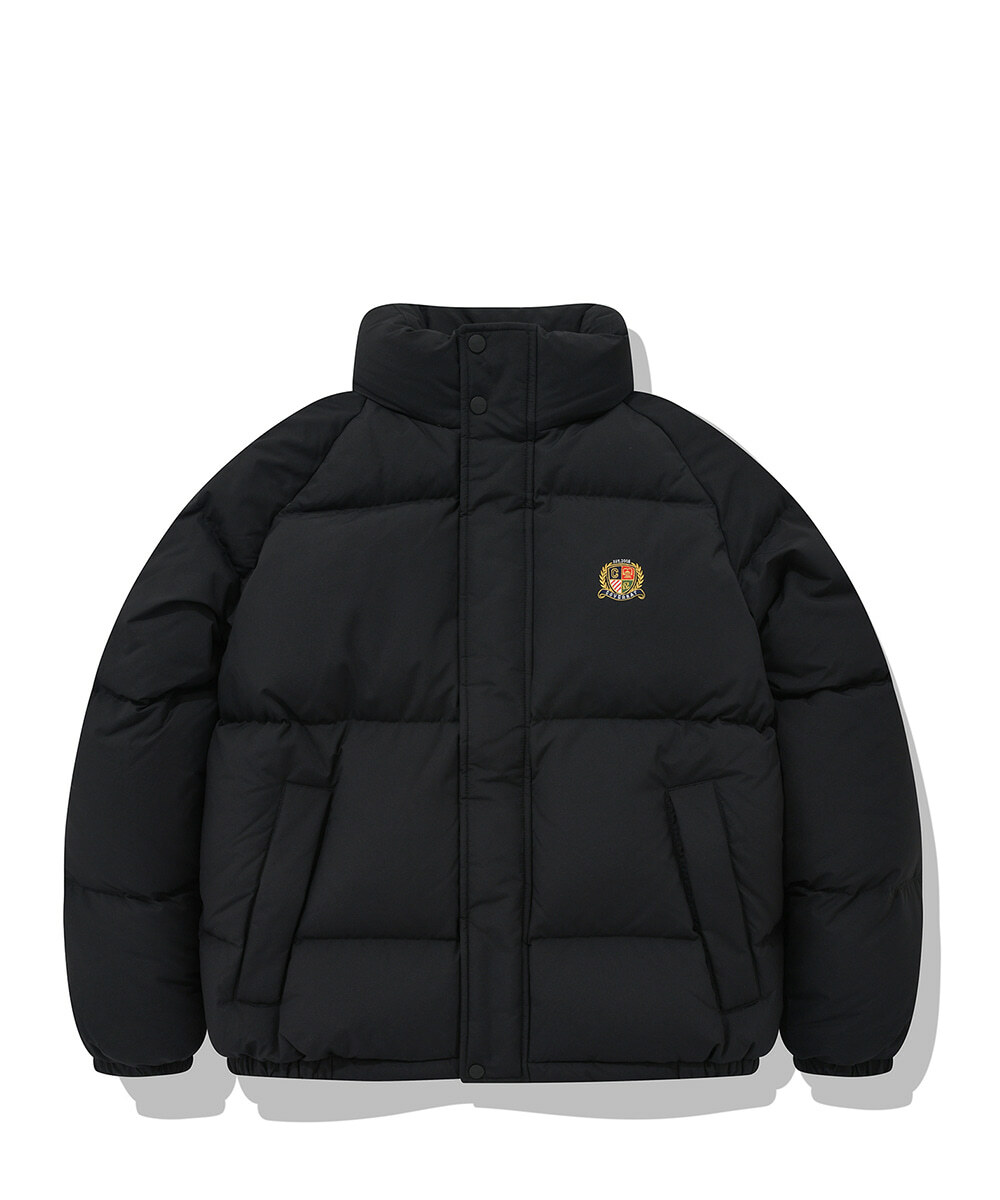 COVERNAT Preppy 羽絨短款外套 黑色