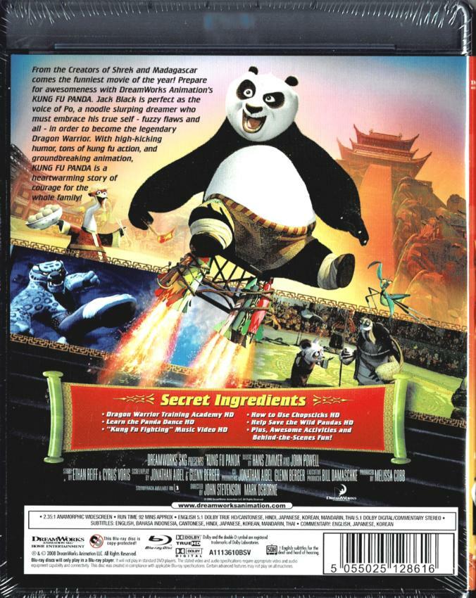 Kung Fu Panda (Blu-ray) (2008)