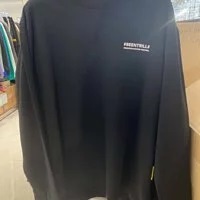 [S] BEENTRILL FLOW HASHTAG OVERFIT LONG SLEEVE T-SHIRT,BLACK, BA213TL003-BK [FINAL SALE] (SBT77)