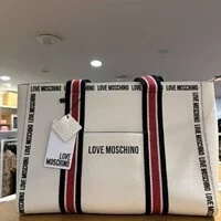 [S] LOVE MOSCHINO SHOPPING TOTE BAG,WHITE, 8051578567978 (SLM91)
