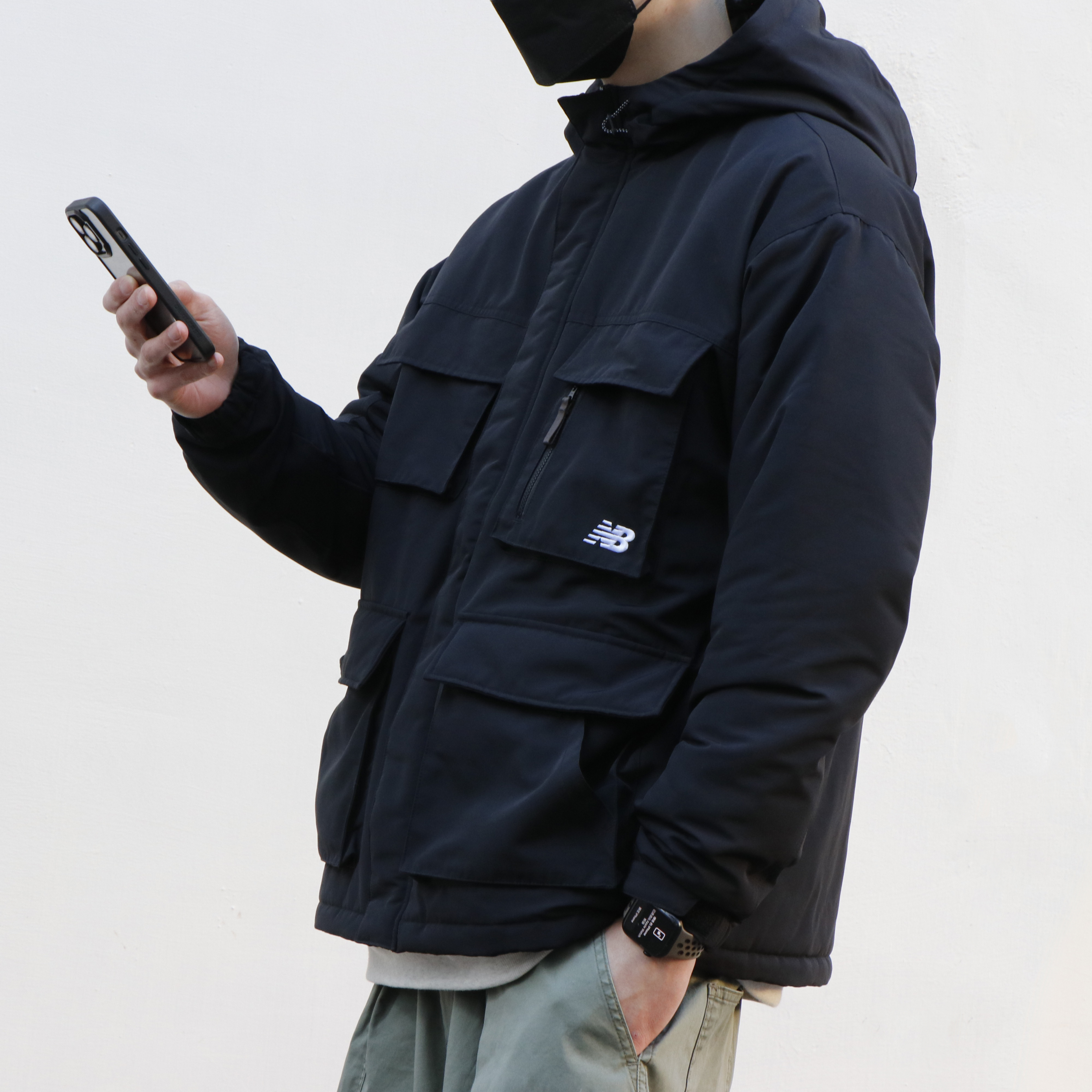 NEW BALANCE 日本限定款 NB  BATTING FIELD COAT 四口袋 工裝外套 兩色 (男款)