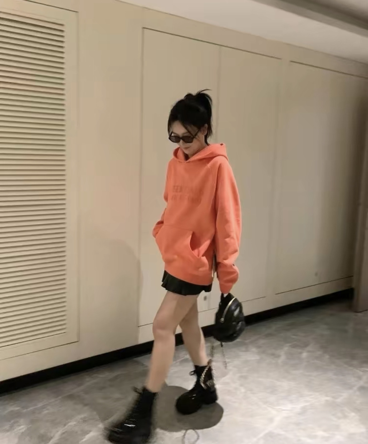 FOG ESSENTIALS 新款 正面 立體 LOGO 帽T