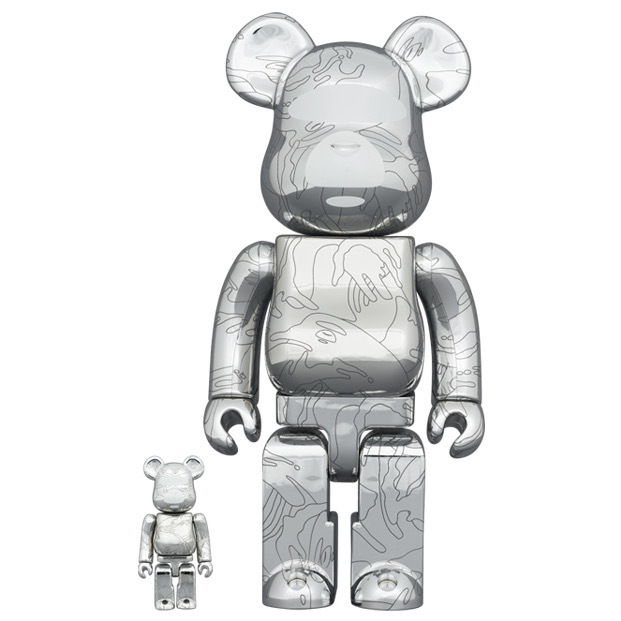 🎏預訂🎏BE@RBRICK AAPE BY A BATHING APE(R) 10th Anniversary 100％ & 400％