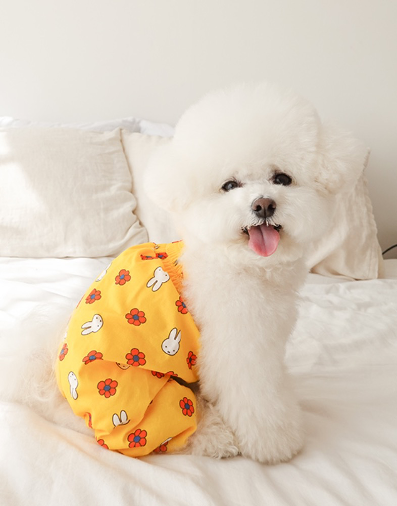 Miffy-花朵米菲 連身褲