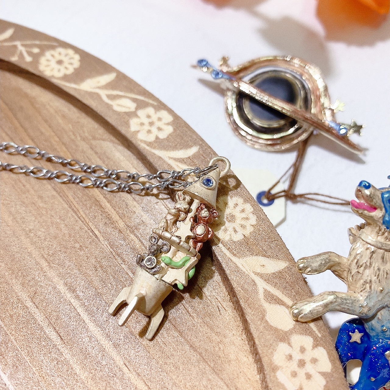 Palnart Poc 午後火箭頸鏈