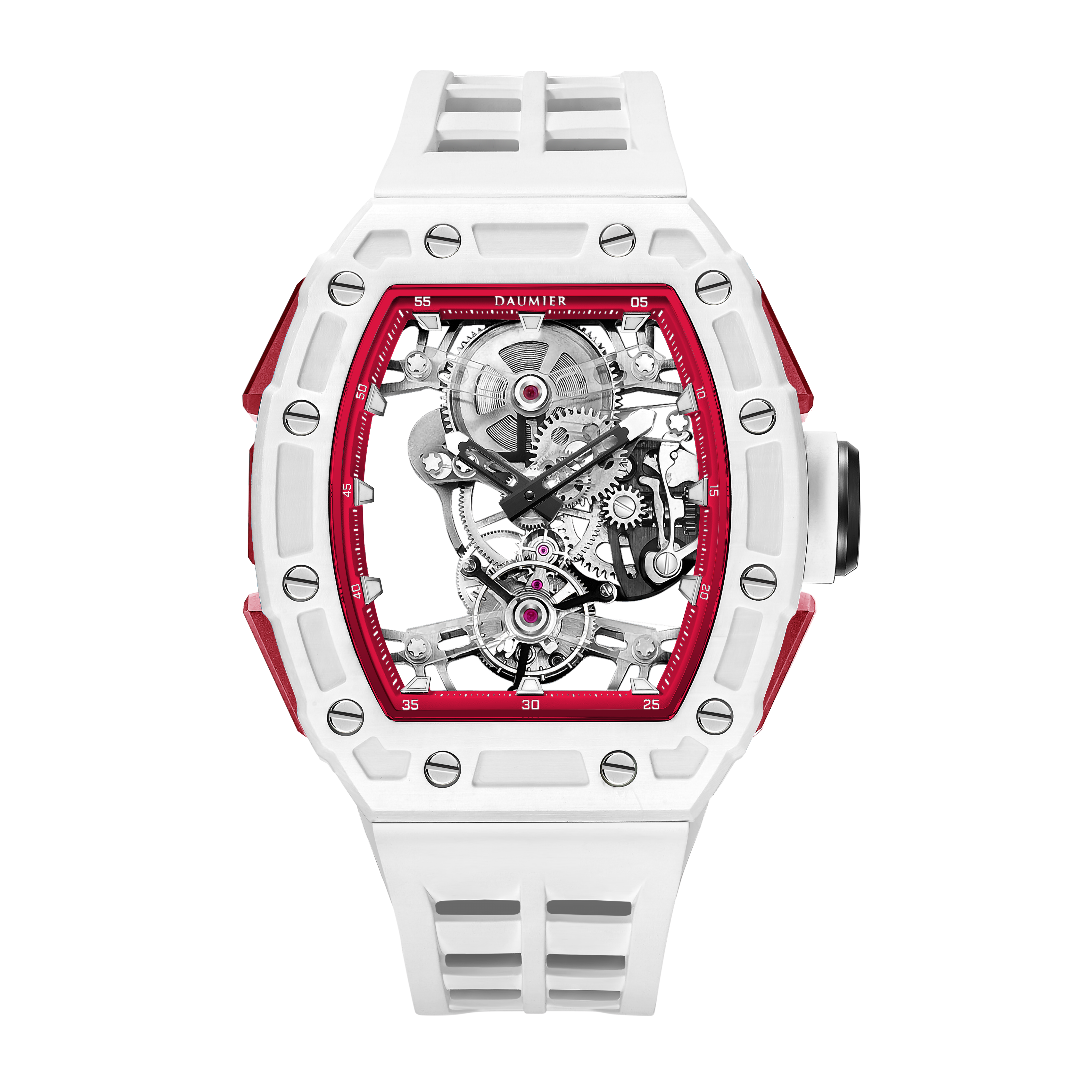 DAUMIER DMT02C5W 碳纖維 藍寶石錶面 夜光 陀飛輪手錶