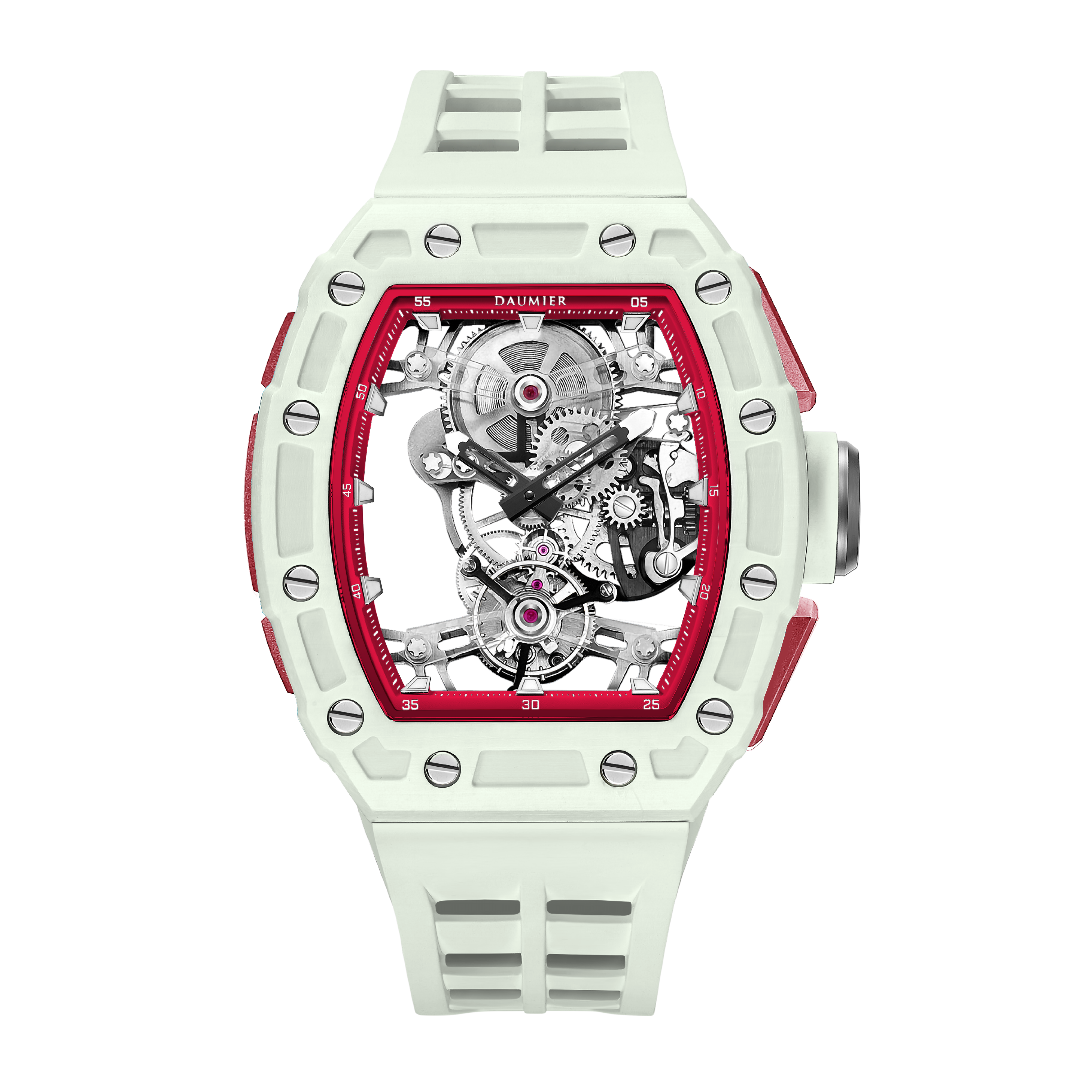 DAUMIER DMT02C3WL 碳纖維 藍寶石錶面 陀飛輪手錶