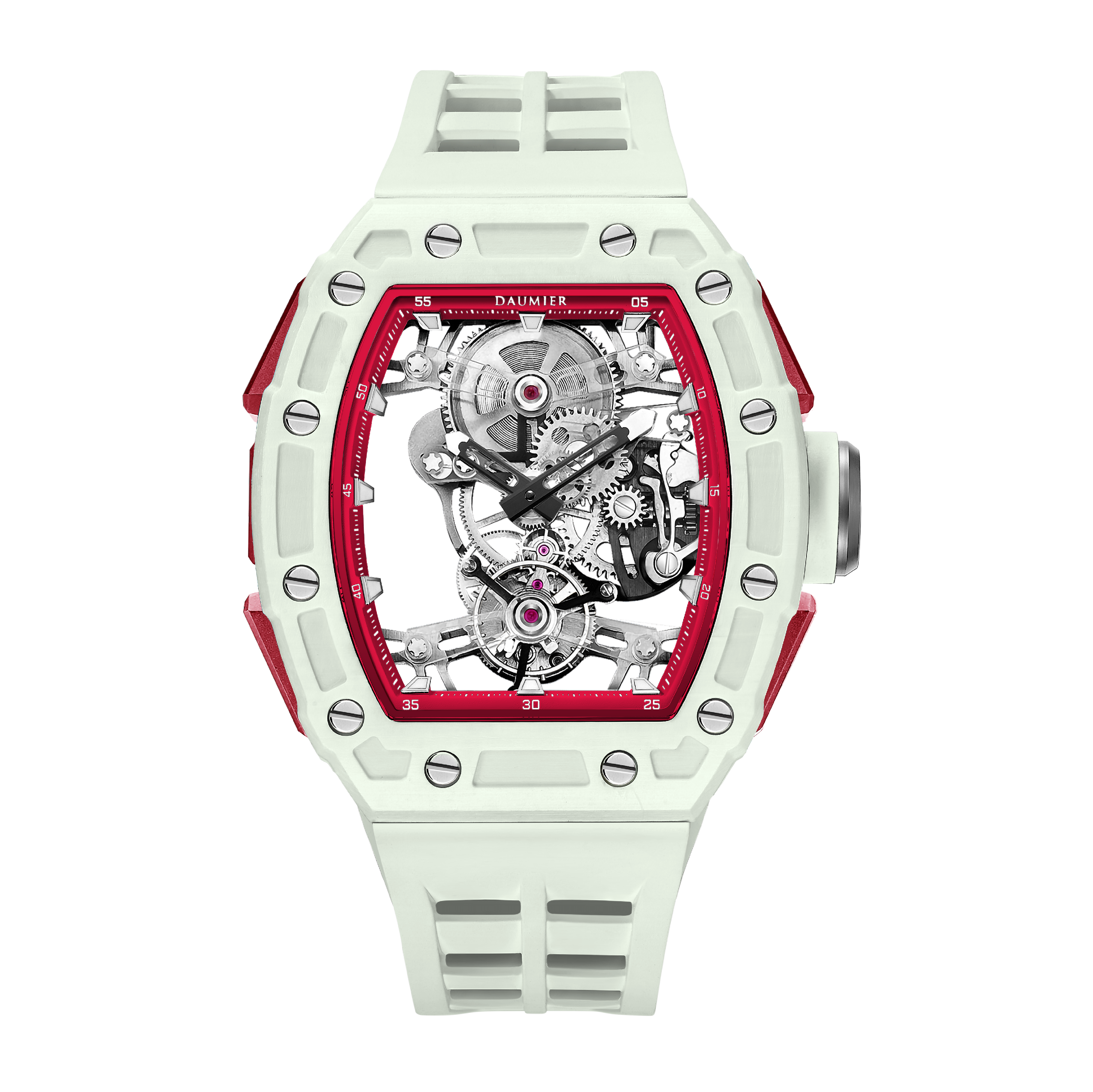DAUMIER DMT02C5WL 碳纖維 藍寶石錶面 陀飛輪手錶