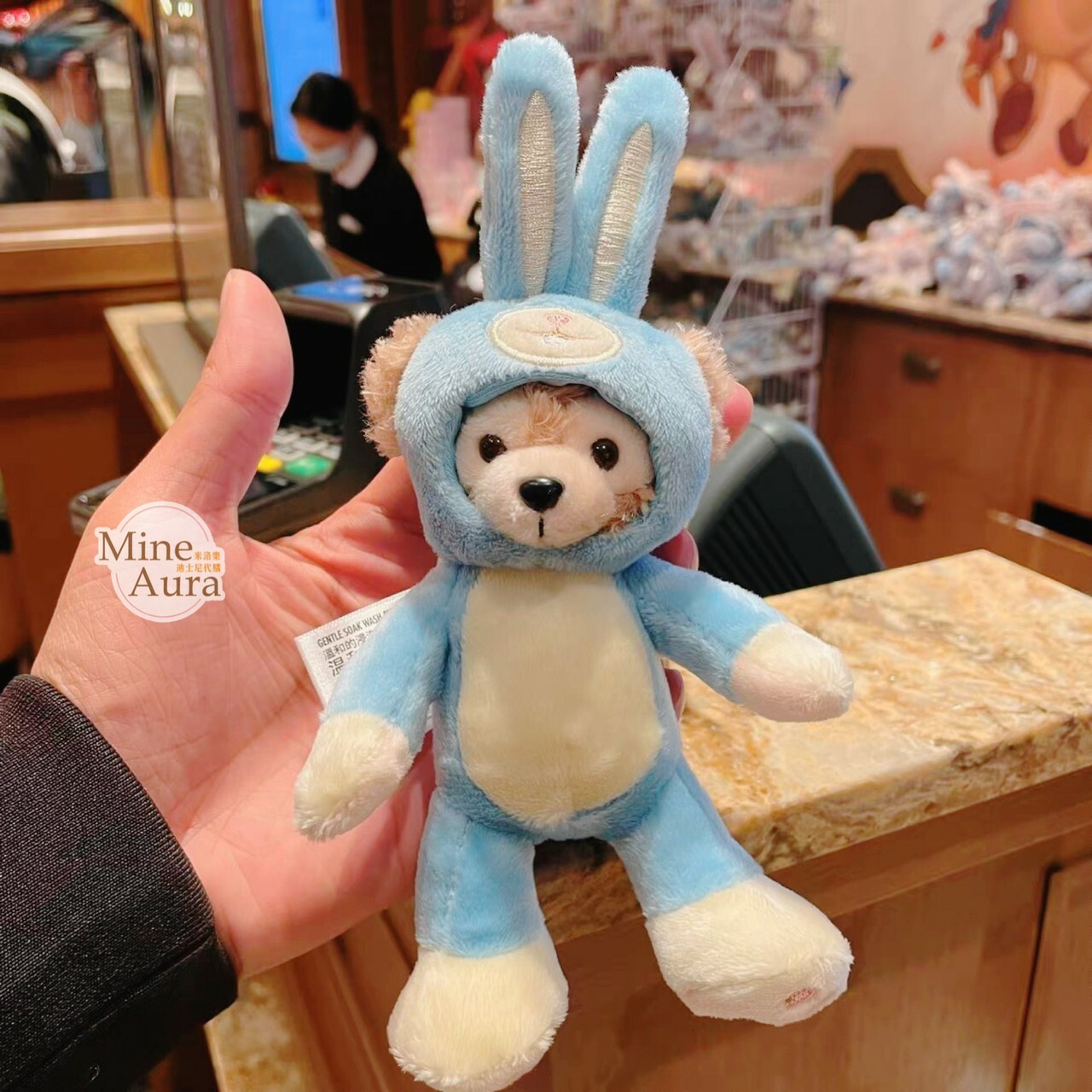 十二生肖 達菲 Duffy 兔子 變裝造型 鑰匙圈 吊飾 -上海迪士尼樂園