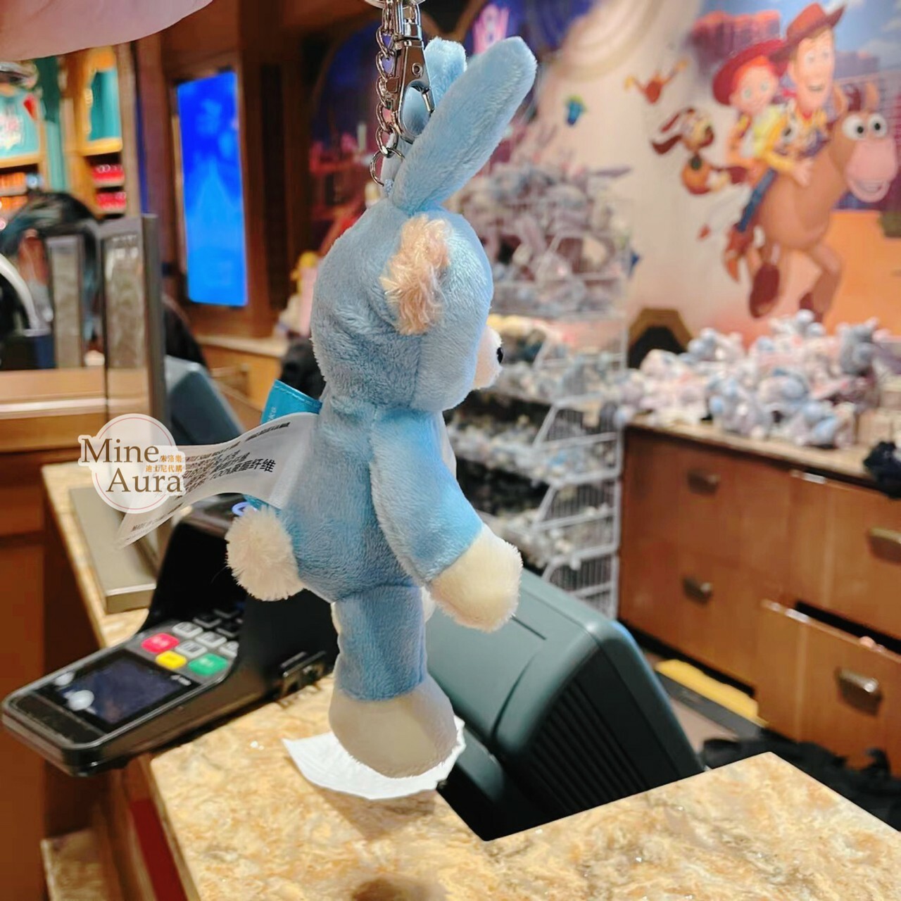 十二生肖 達菲 Duffy 兔子 變裝造型 鑰匙圈 吊飾 -上海迪士尼樂園