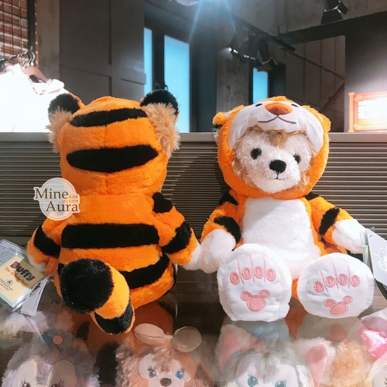 十二生肖 達菲 Duffy 老虎 變裝造型 娃娃 玩偶 -上海迪士尼樂園