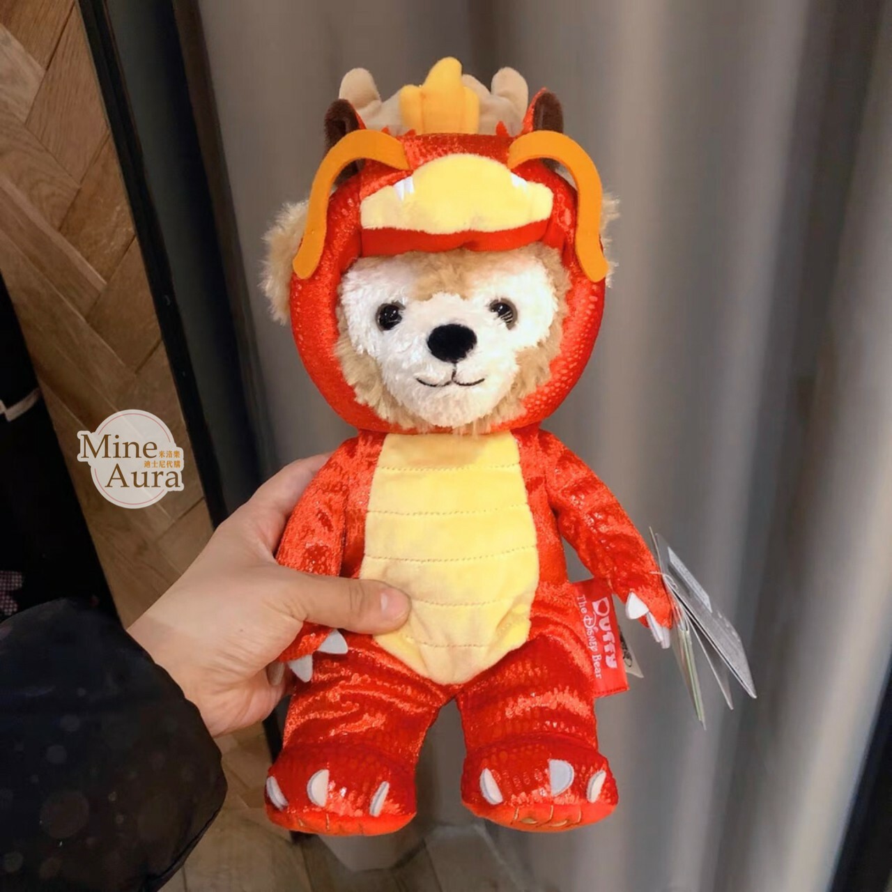十二生肖 達菲 Duffy 龍 變裝造型 娃娃 玩偶 -上海迪士尼樂園