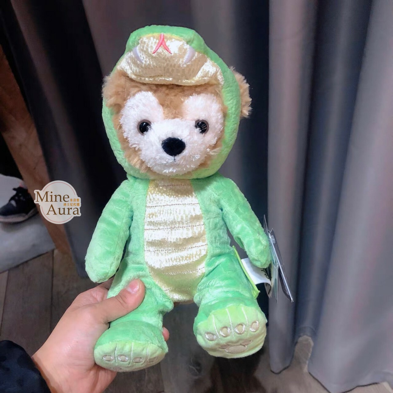 十二生肖 達菲 Duffy 蛇 變裝造型 娃娃 玩偶 -上海迪士尼樂園