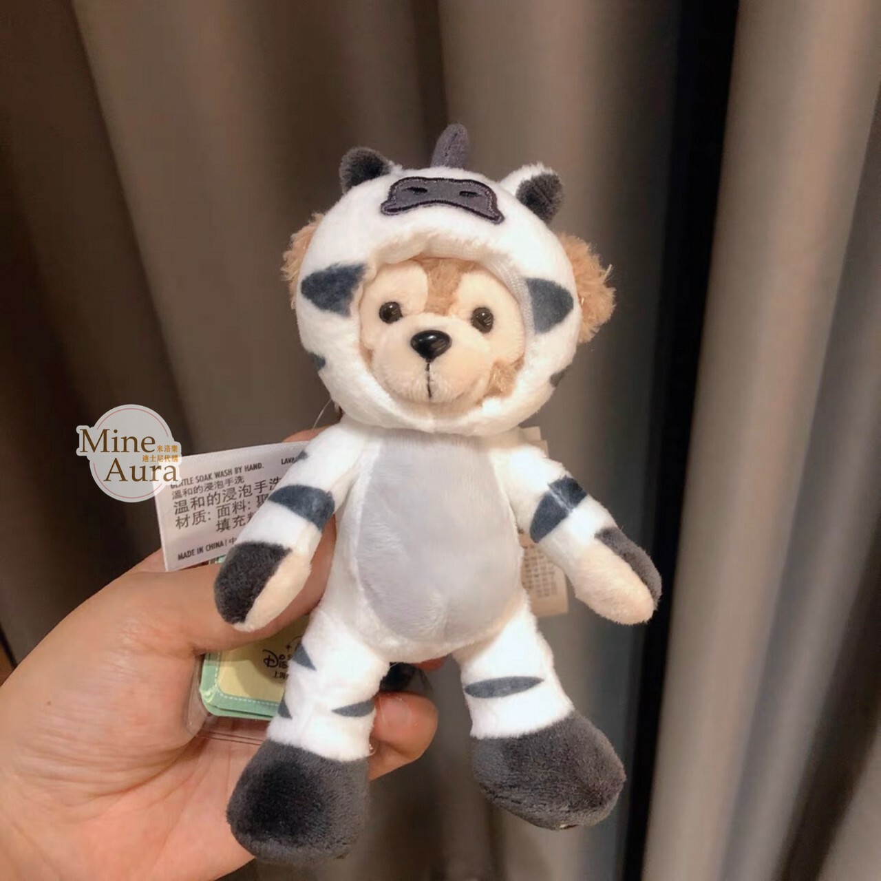 十二生肖 達菲 Duffy 馬 變裝造型 鑰匙圈 吊飾 -上海迪士尼樂園