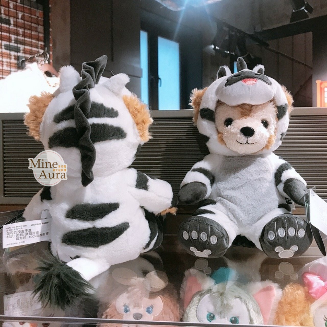 十二生肖 達菲 Duffy 馬 變裝造型 娃娃 玩偶 -上海迪士尼樂園