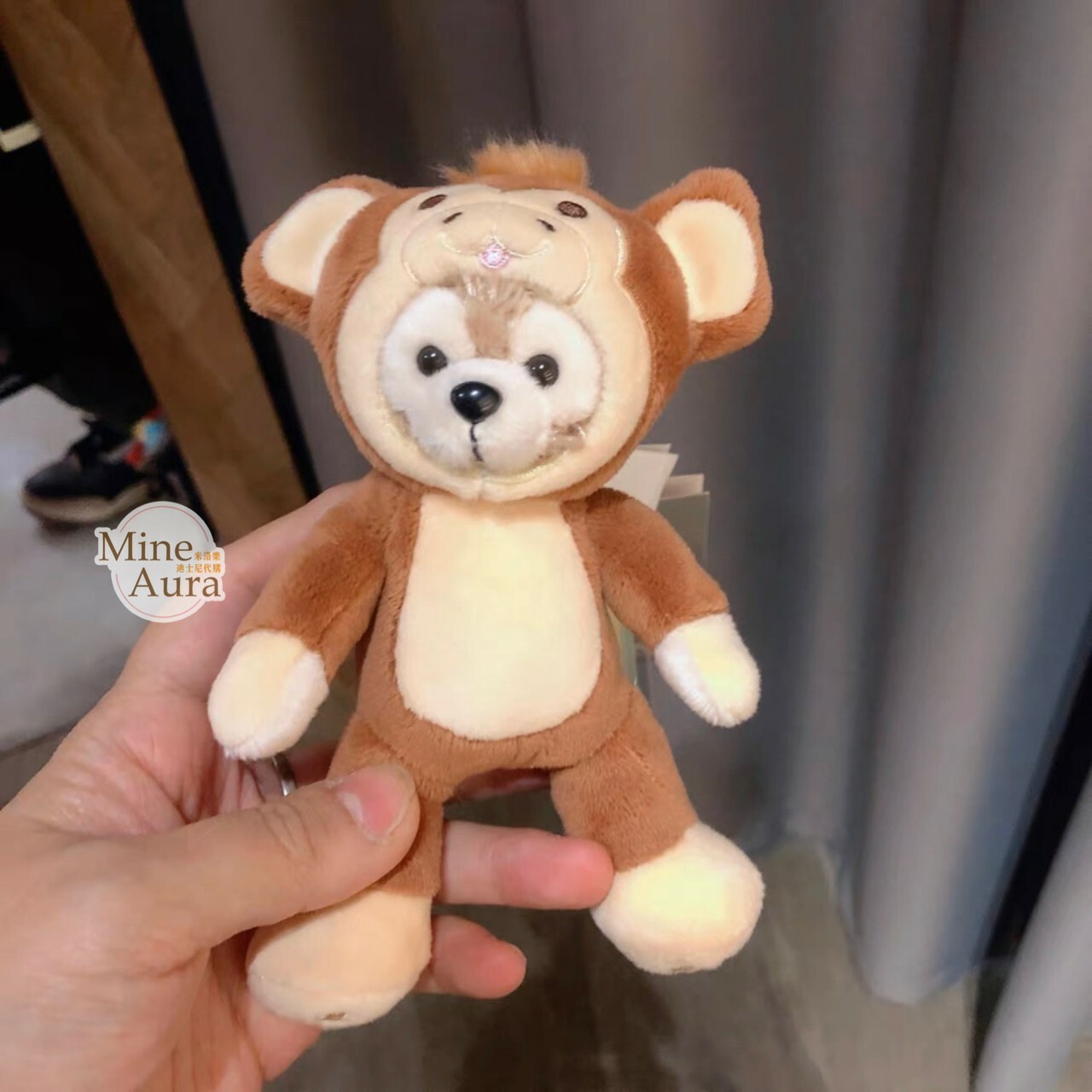 十二生肖 達菲 Duffy 猴子 變裝造型 鑰匙圈 吊飾 -上海迪士尼樂園