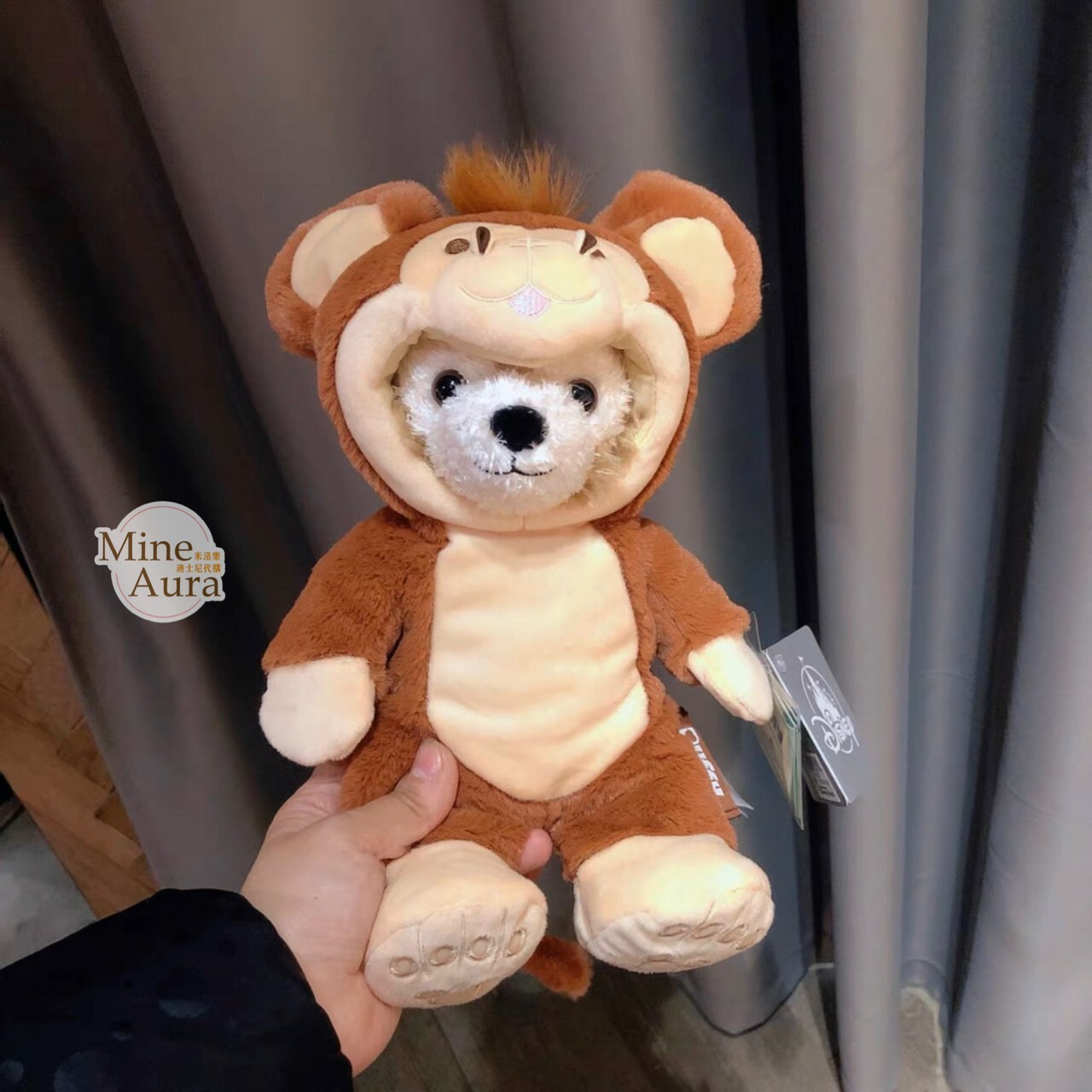 十二生肖 達菲 Duffy 猴子 變裝造型 娃娃 玩偶 -上海迪士尼樂園
