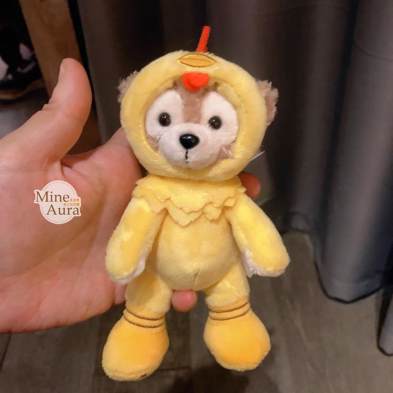 十二生肖 達菲 Duffy 雞 變裝造型 鑰匙圈 吊飾 -上海迪士尼樂園