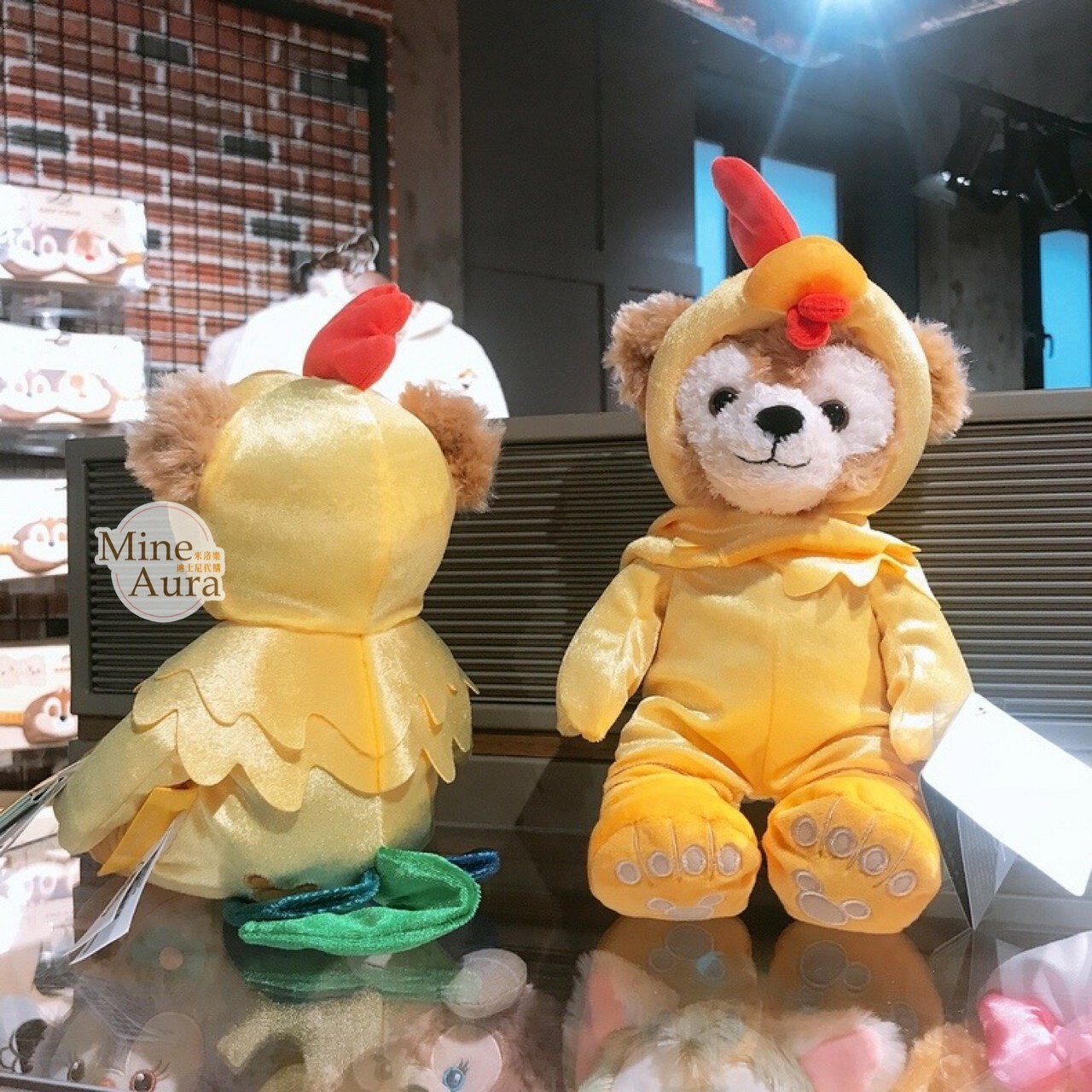 (現貨) 十二生肖 達菲 Duffy 雞 變裝造型 娃娃 玩偶 -上海迪士尼樂園