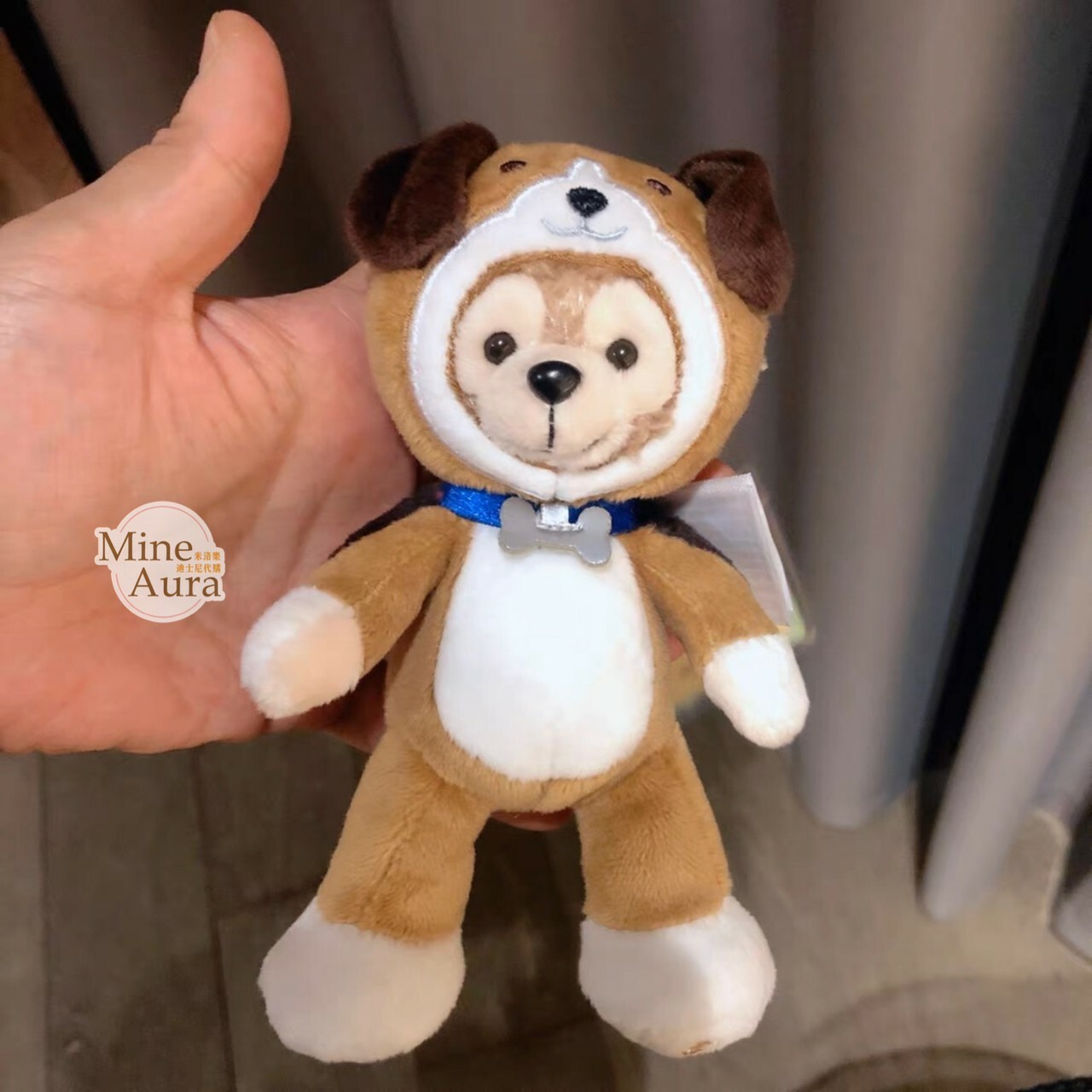 十二生肖 達菲 Duffy 狗 變裝造型 鑰匙圈 吊飾 -上海迪士尼樂園