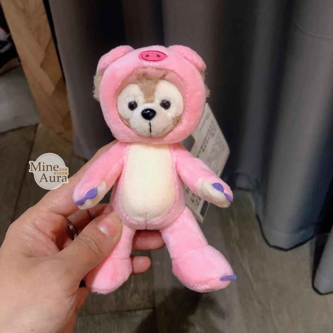 十二生肖 達菲 Duffy 豬 變裝造型 鑰匙圈 吊飾 -上海迪士尼樂園