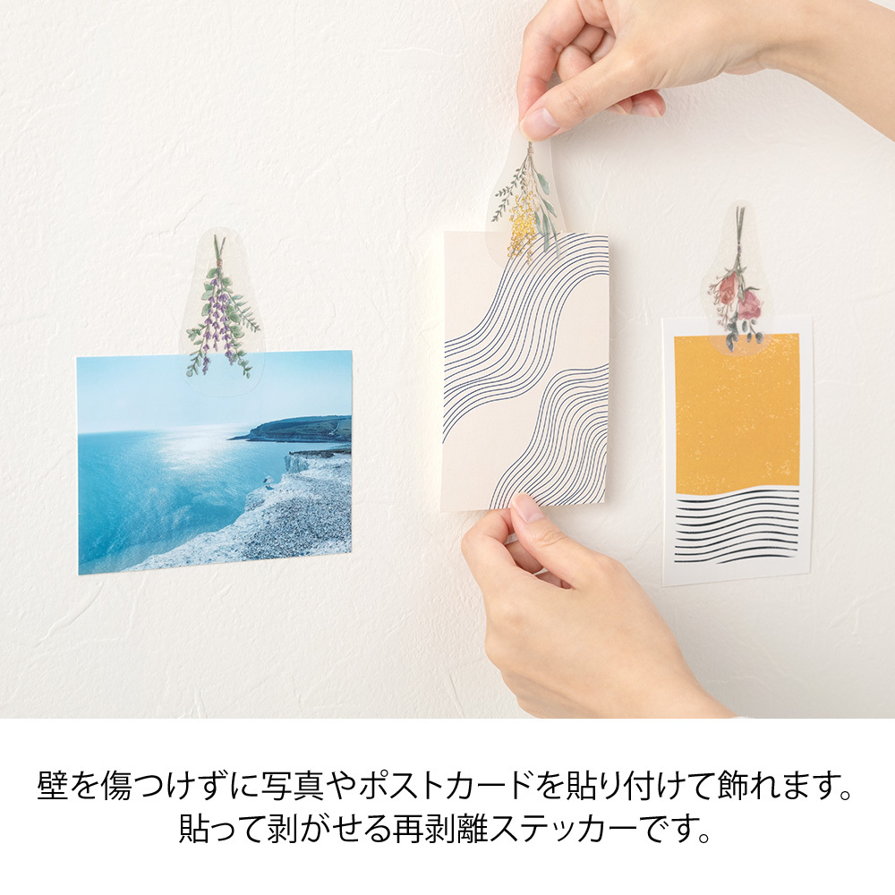 夾式裝飾貼紙｜MIDORI 日本