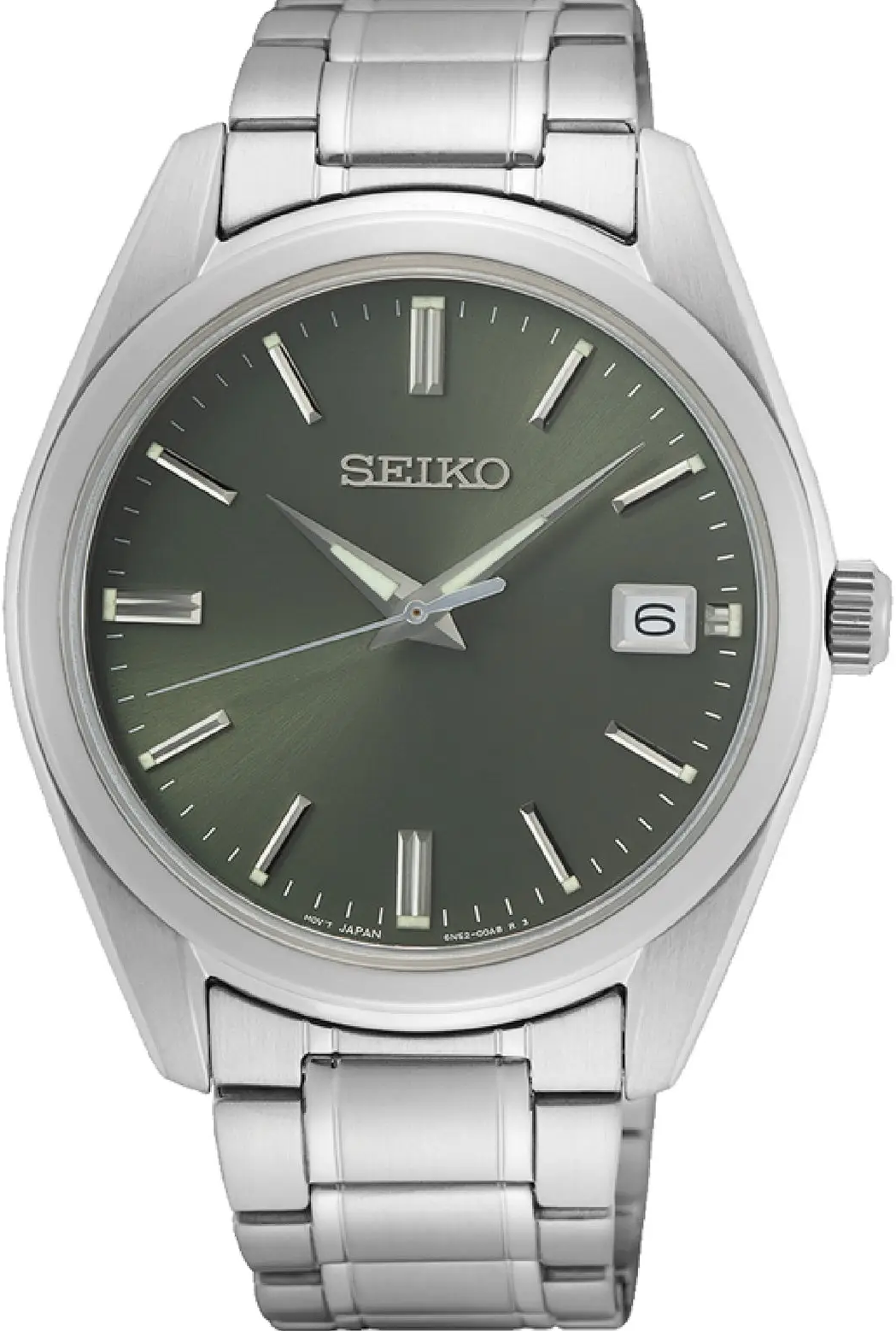萬年鐘錶 - SEIKO   CS 系列  秘境綠經典男錶 SUR527P1 /  6N52-00A0G  錶徑40.2MM