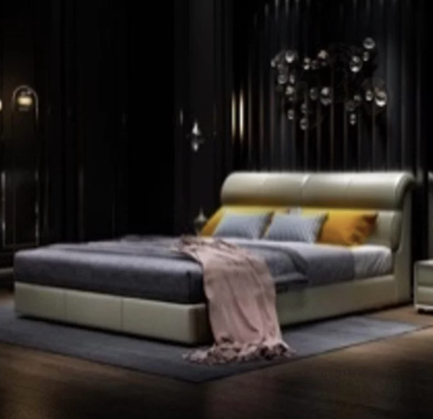 義式極簡皮床 AOZ-890