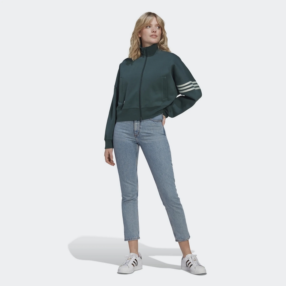 ADIDAS ADICOLOR TRACKTOP 女 外套 綠HS6775 DEC