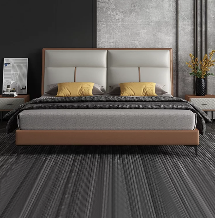 義式極簡皮床 AOZ-1031