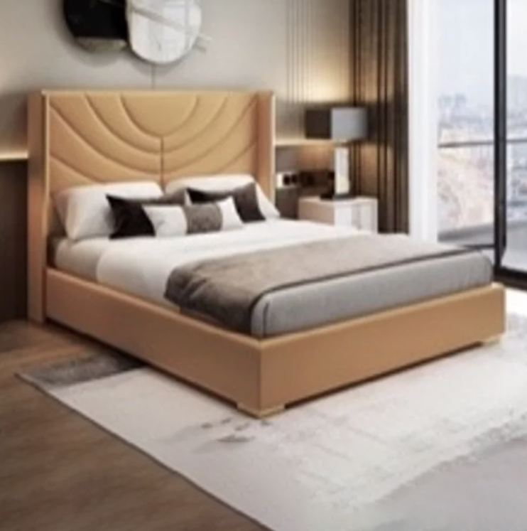 義式輕奢皮床 AOZ-M77