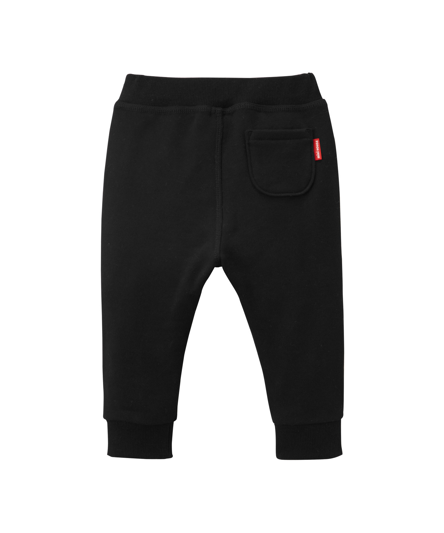 縱向LOGO運動褲黑色