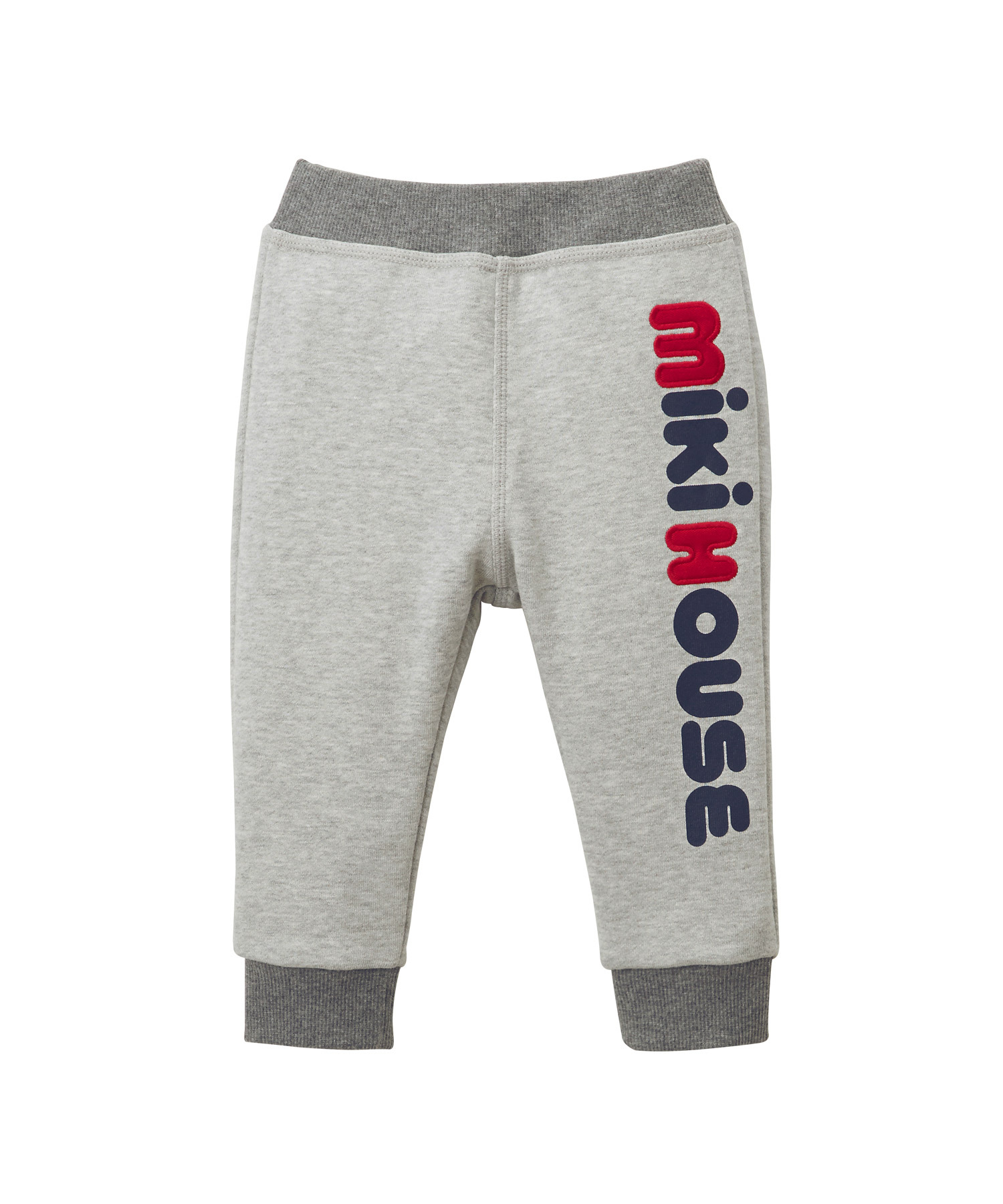 縱向LOGO運動褲灰色