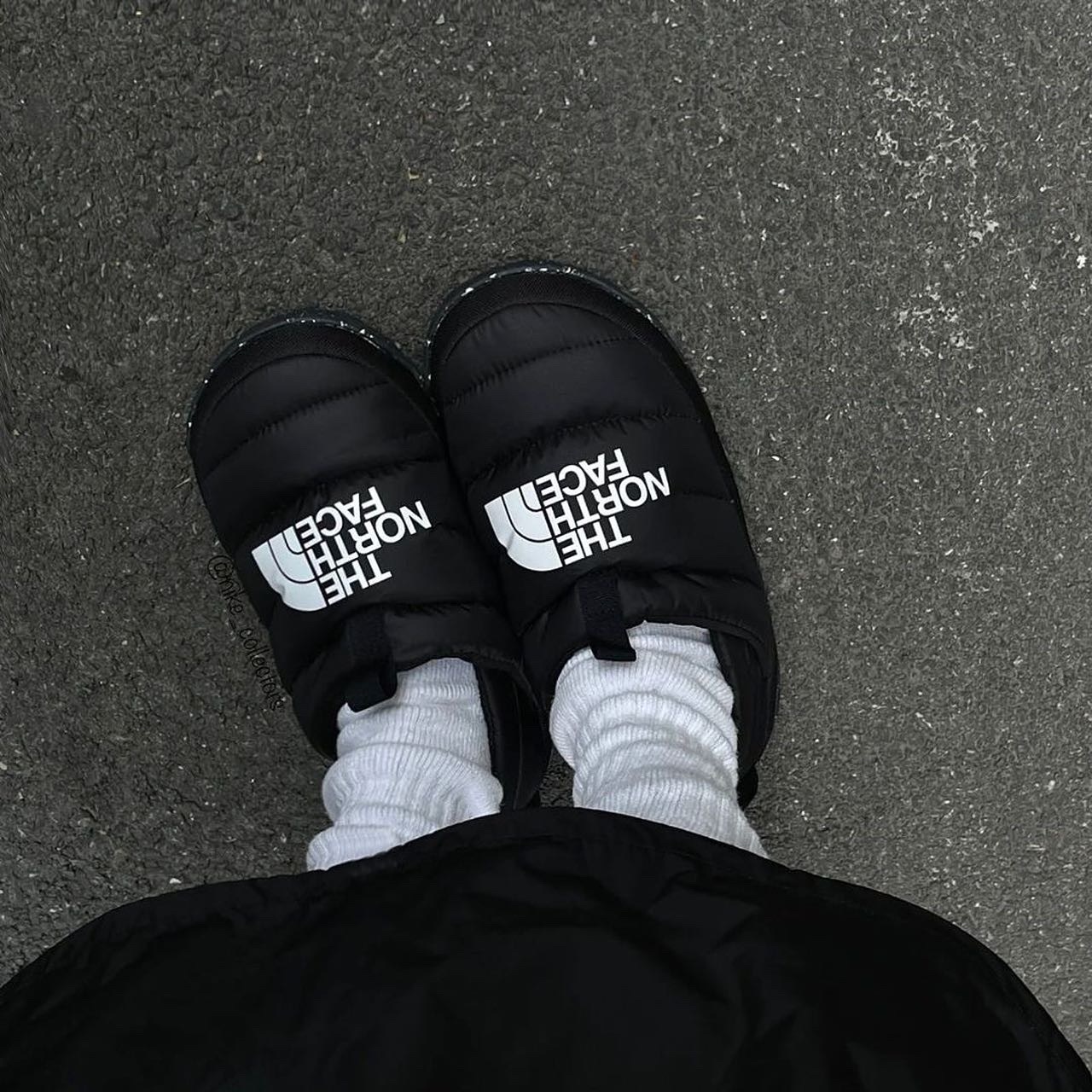 THE NORTH FACE 北臉 TNF 麵包鞋 黑色 白色 潑墨 / 調貨