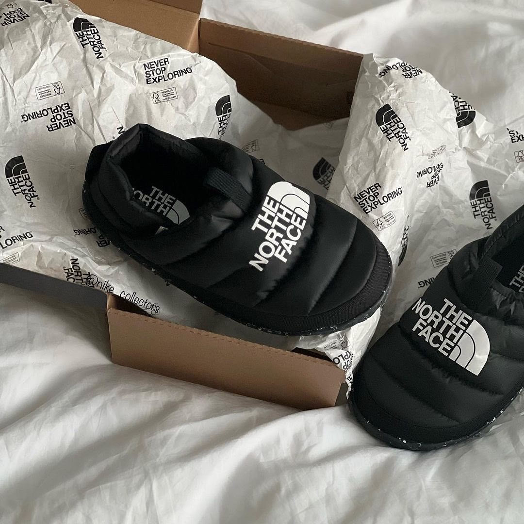 THE NORTH FACE 北臉 TNF 麵包鞋 黑色 白色 潑墨 / 調貨