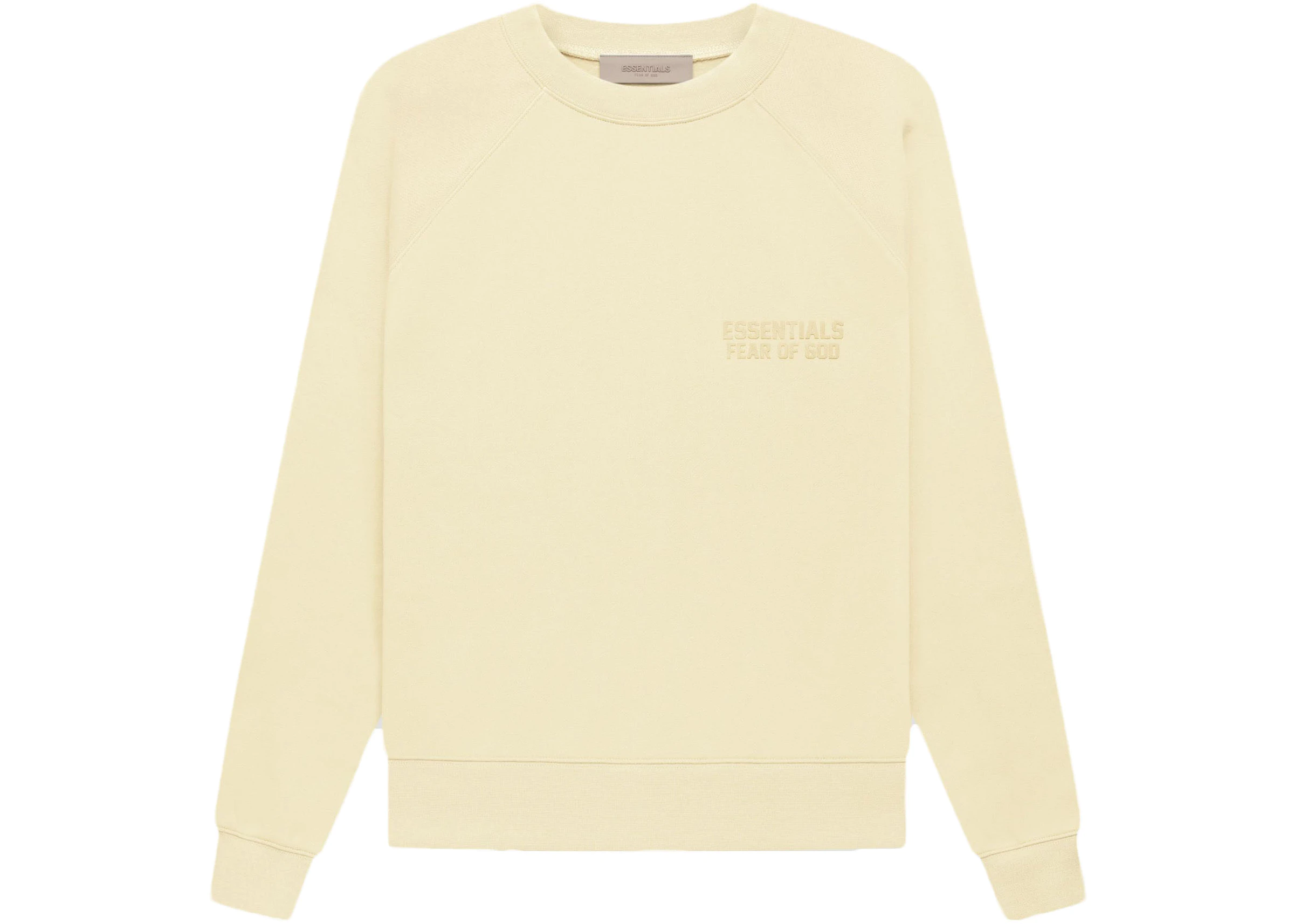 Fear of God Essentials Sweater FW22 "Canary" 大學T【現貨商品】