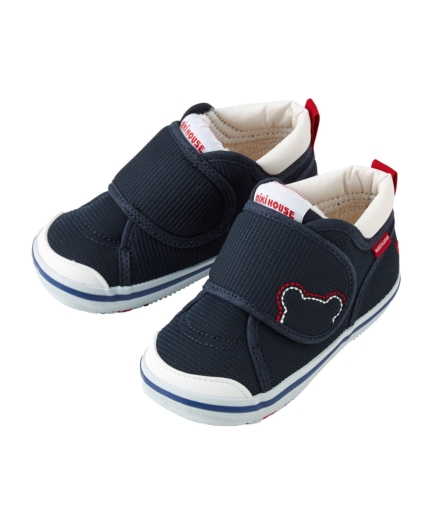 純面紗第二雙鞋深藍色