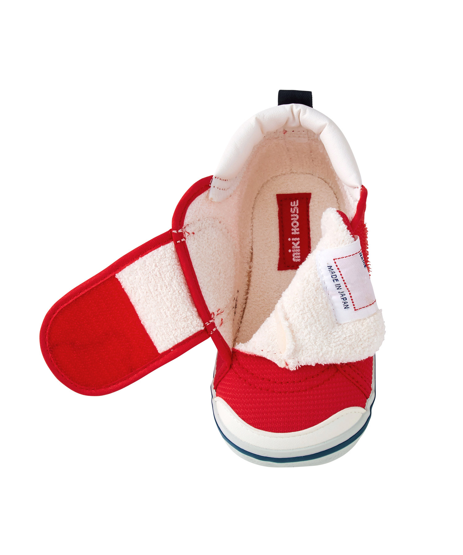 純面紗第二雙鞋紅色