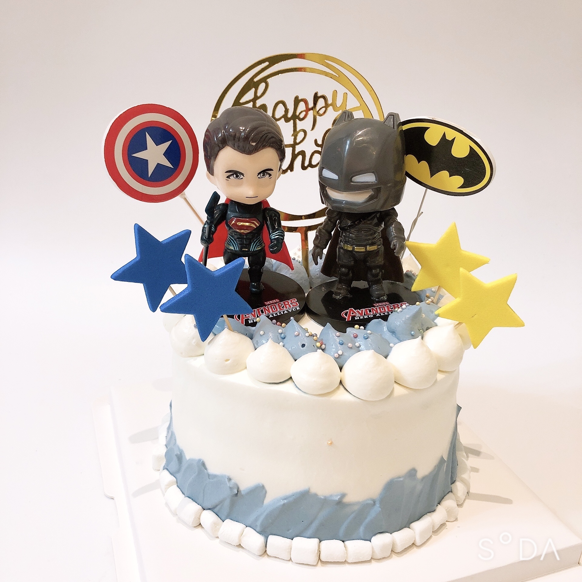 美國隊長 (兩個公仔)