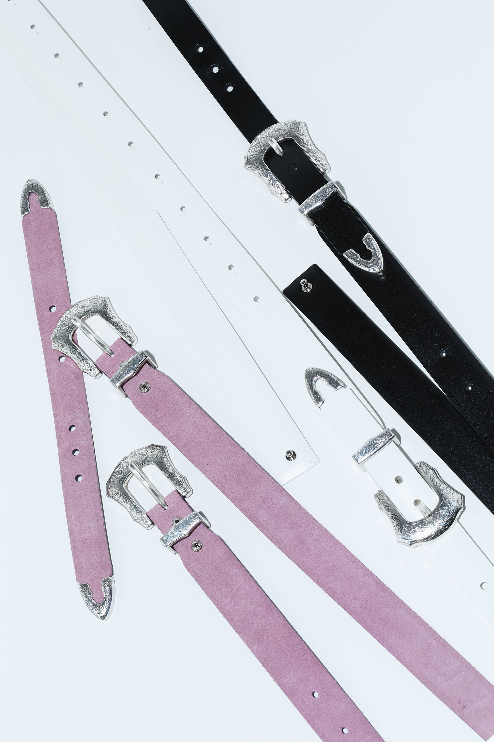TOGA - Double Buckle Belt (黑)
