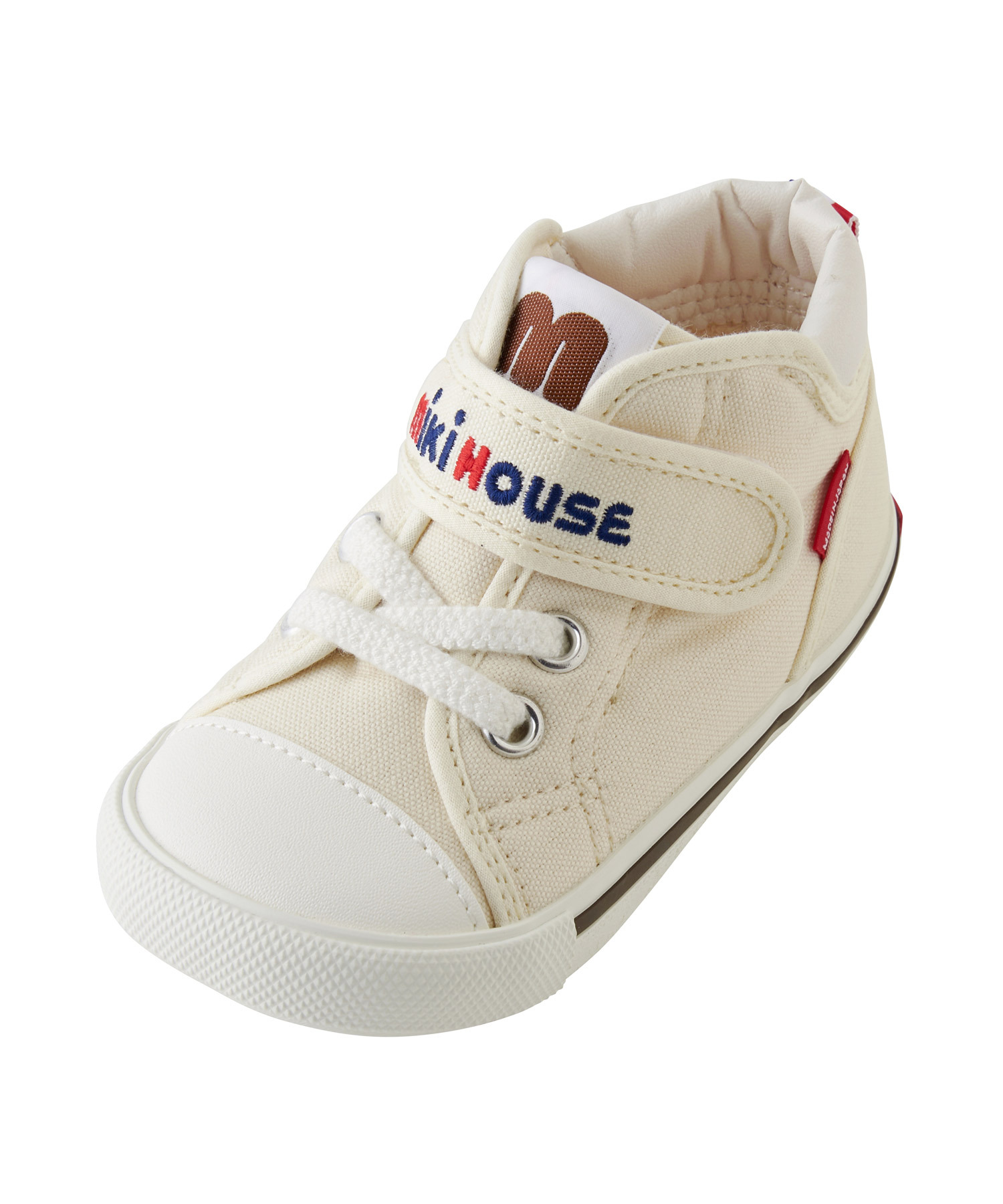 Logo純面紗加工第二雙白色