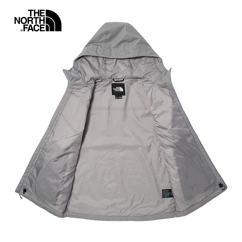 代購 THE NORTH FACE男 防水透氣 連帽衝鋒衣外套 灰NF0A4U7ZA91 DEC