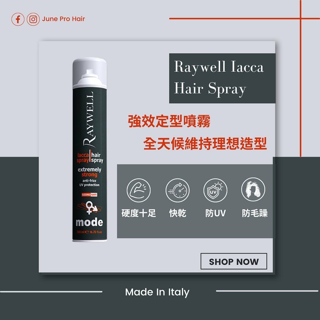 Raywell mode 強力定型噴霧 99ml/500ml