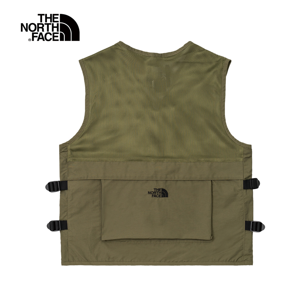代購 THE NORTH FACE 男 多口袋可調節休閒背心 綠NF0A5JY87D6 DEC