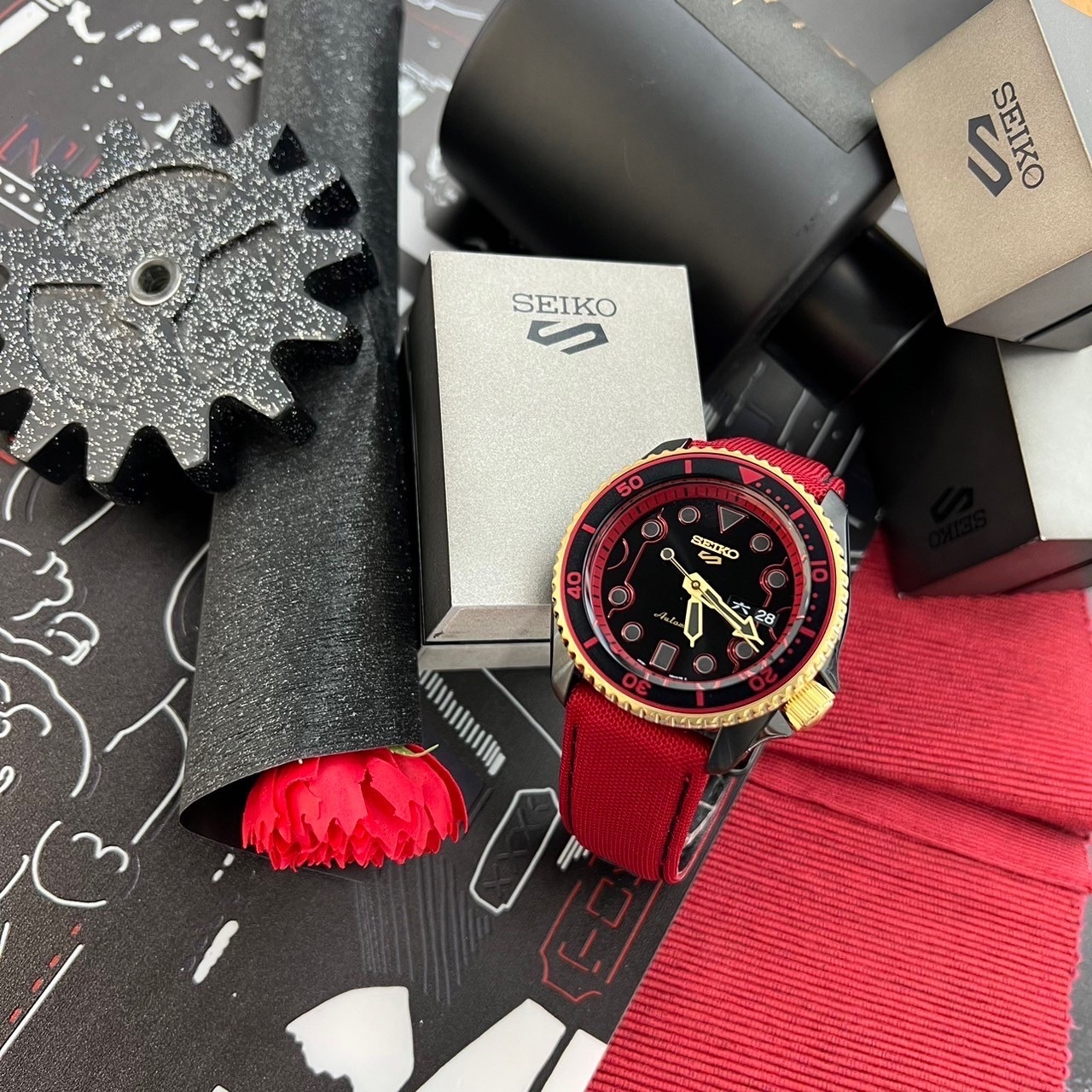 【SEIKO 精工】5 Sports系列 聯名限量機械錶 KEN 4R36-08R0R 現代鐘錶