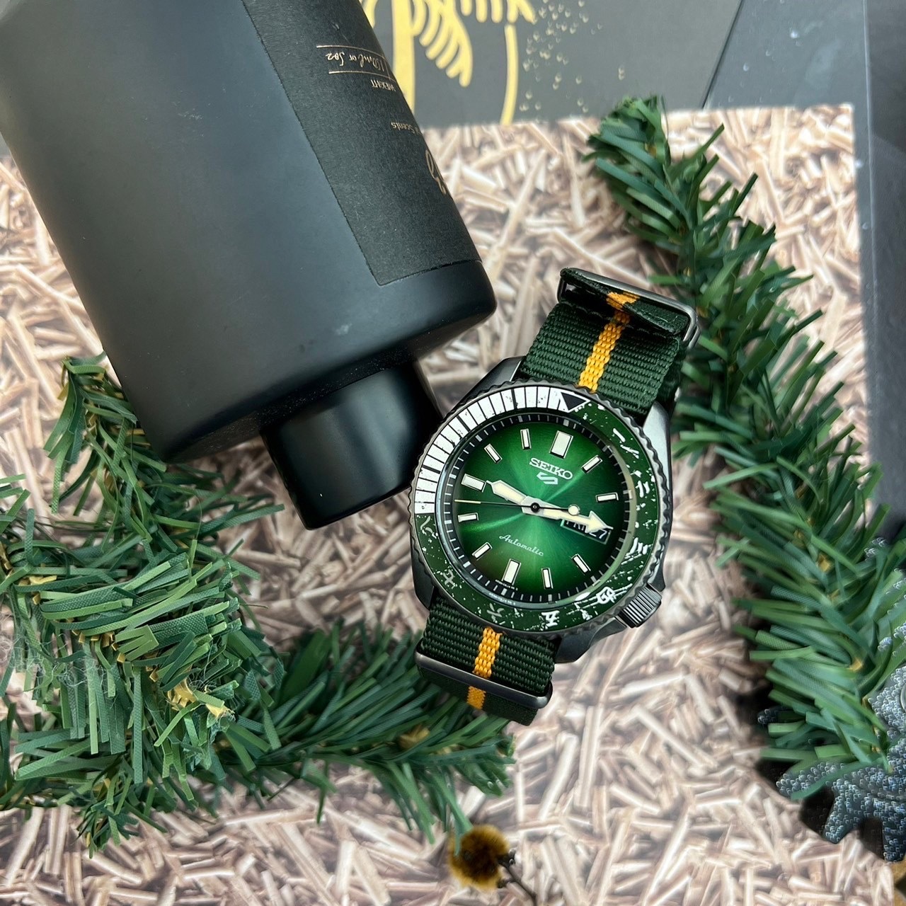 【SEIKO 精工】5 Sports系列 聯名機械錶  4R36-09H0G 42.5mm 現代鐘錶