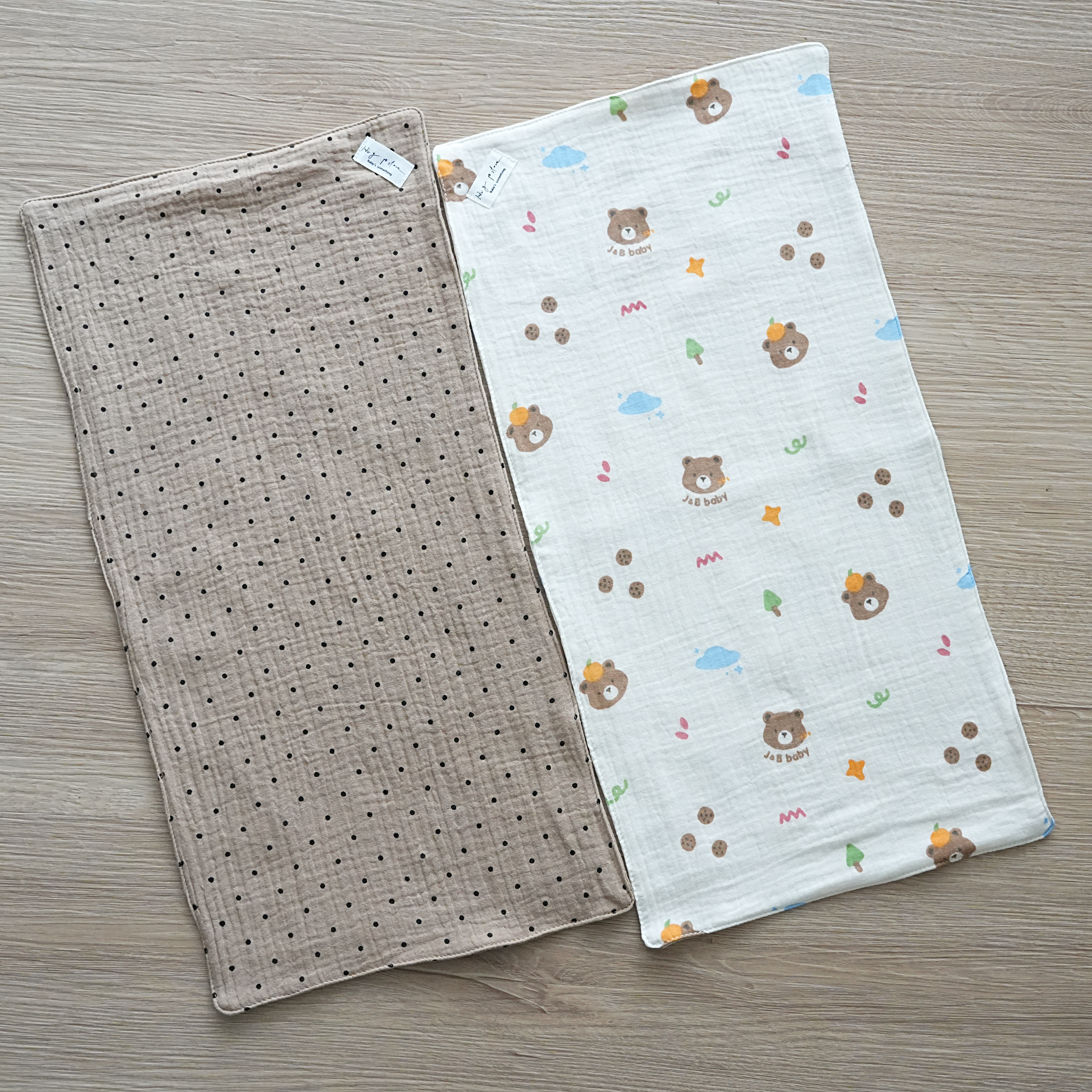 Hi Y.P store-拍嗝巾-可可熊熊-兩件組