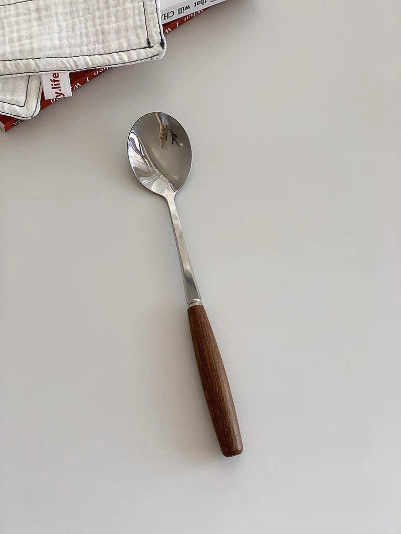 《1517》日式深木紋不銹鋼餐具