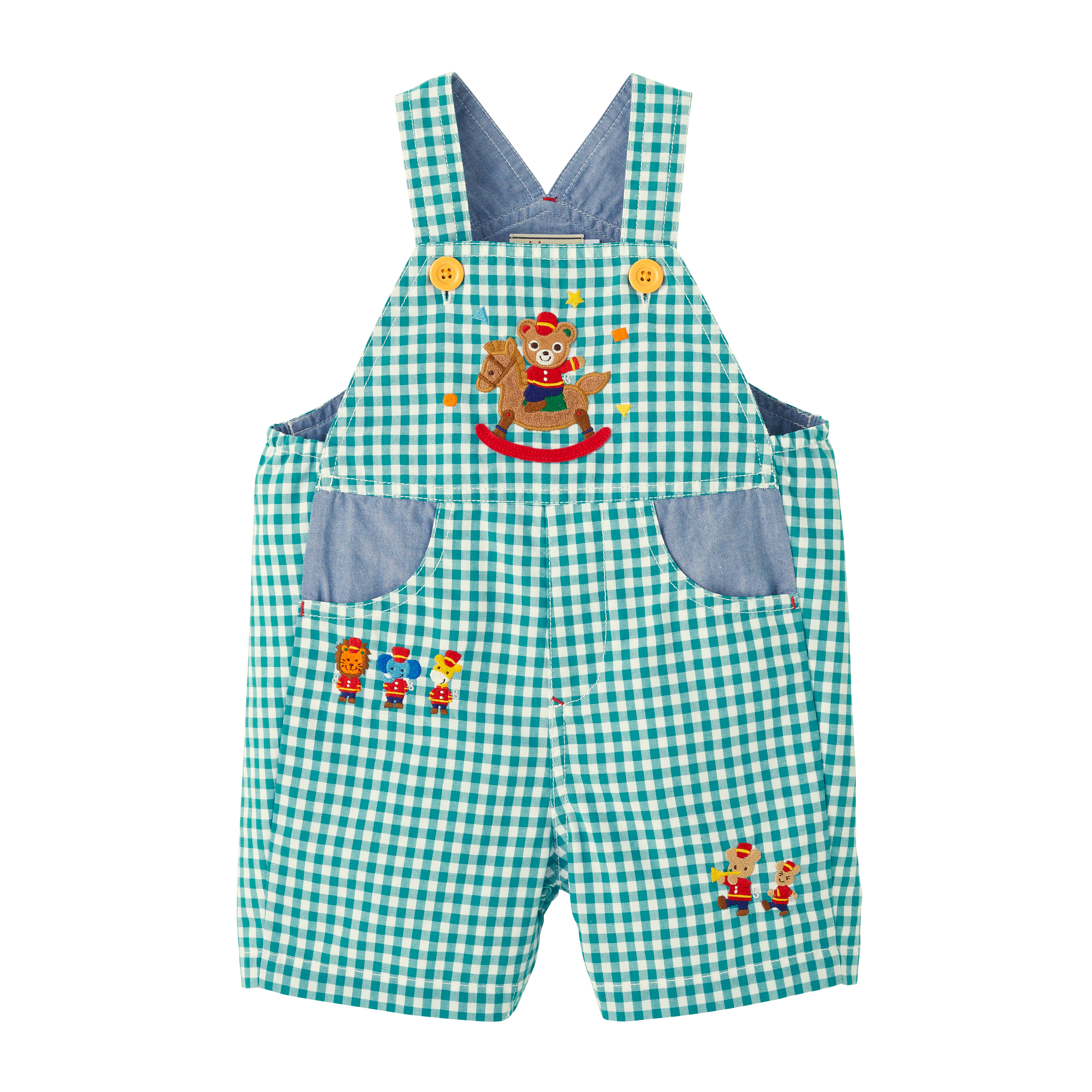 Pucci 格子吊帶褲