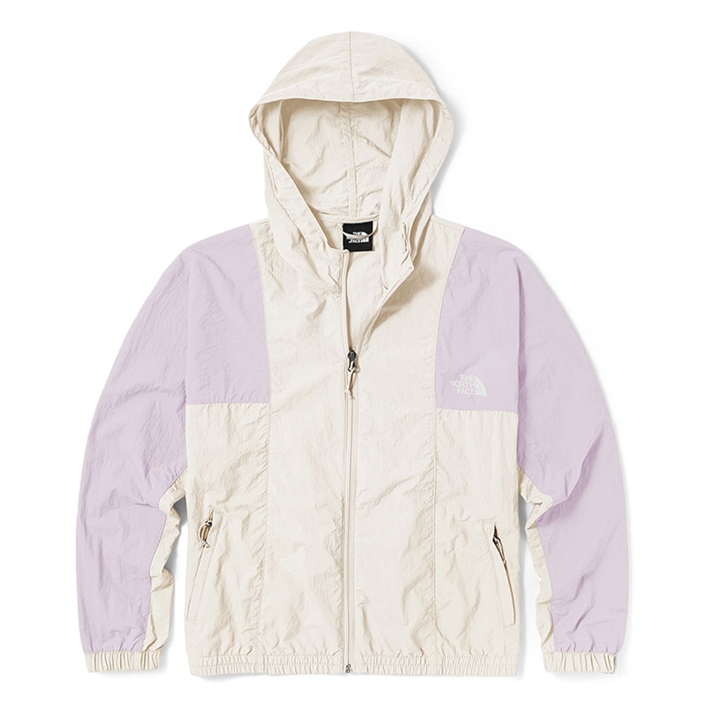 代購 THE NORTH FACE女 防風外套 白紫NF0A5JXI7W5 DEC